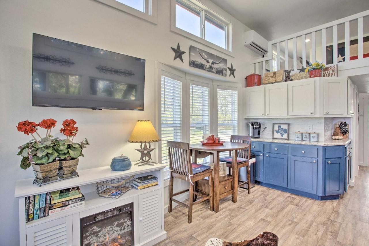 Cozy Mckinney Tiny Home With Porch And Fire Pit! Exterior foto