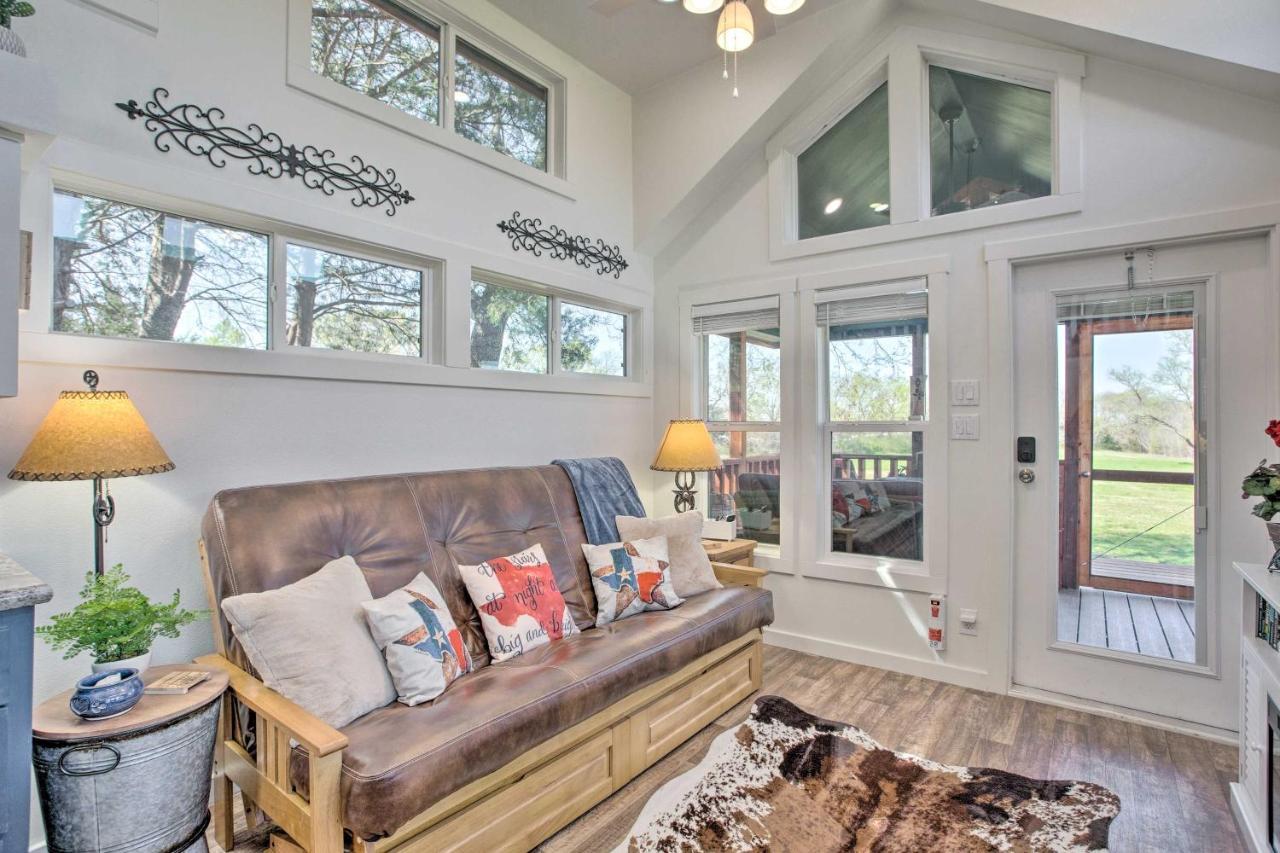 Cozy Mckinney Tiny Home With Porch And Fire Pit! Exterior foto
